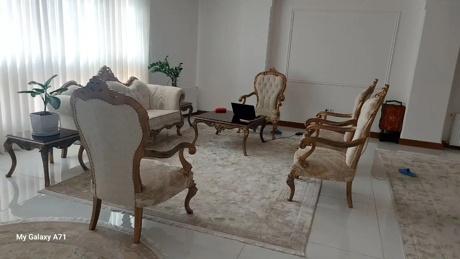 مبل استیل ۷نفره|مبلمان خانگی و میز عسلی|ساوه, |دیوار