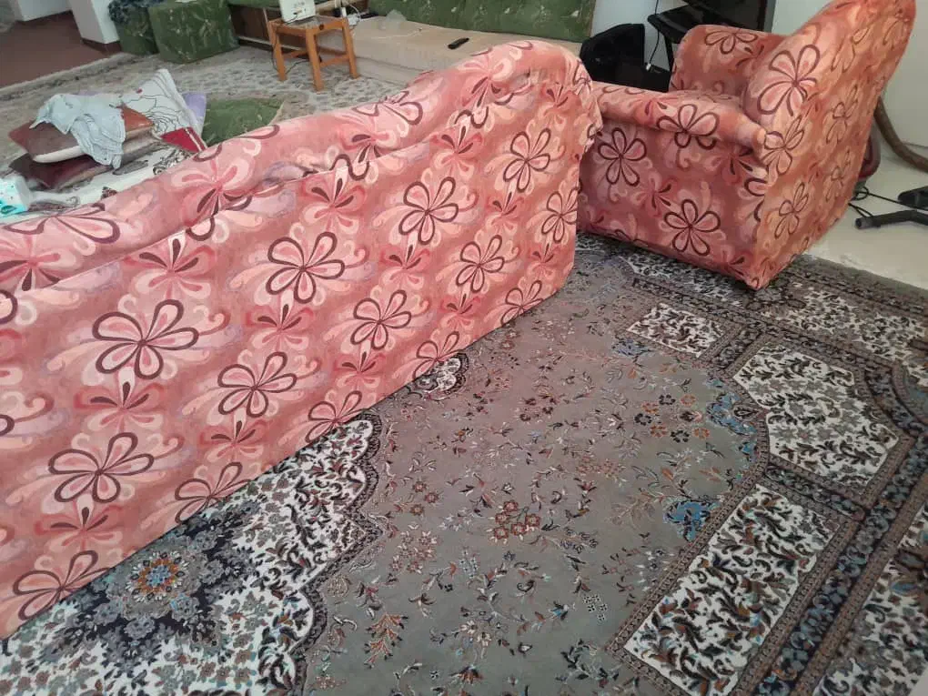مبل 7 نفره در حد نو|مبلمان خانگی و میز عسلی|دوگنبدان, |دیوار