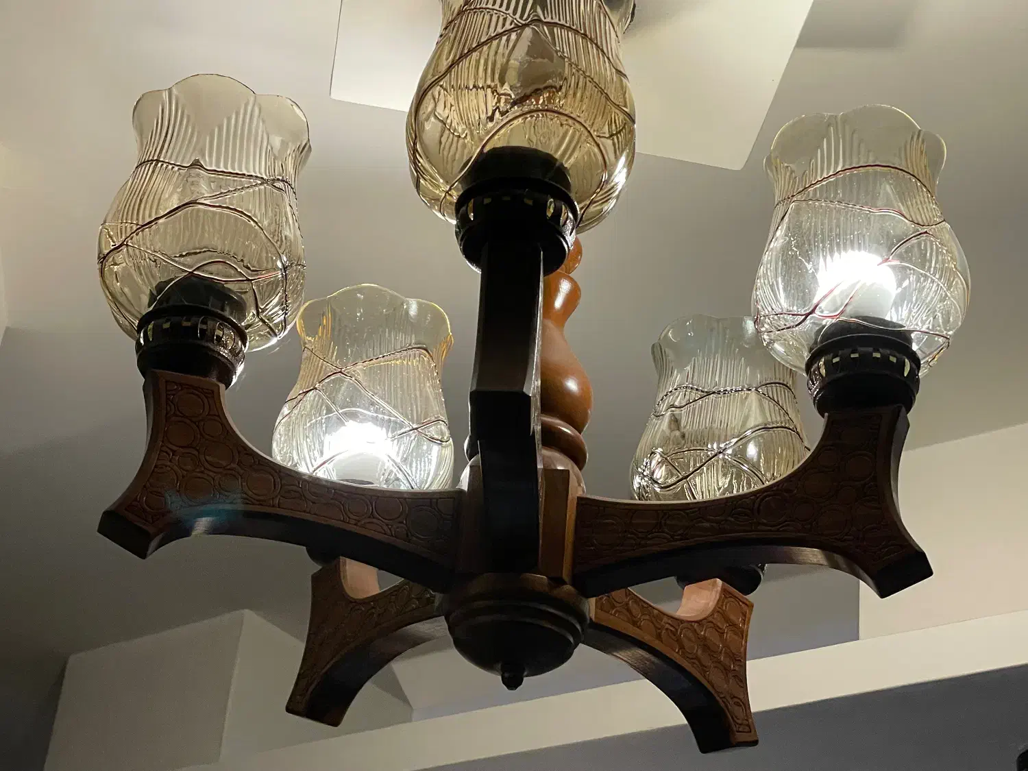 لوستر پنج شعله|لوستر و چراغ آویز|تهران, جنتآباد جنوبی|دیوار