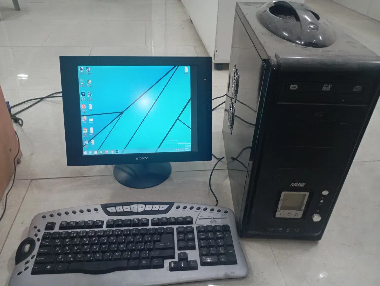 کامپیوتر خانگی|رایانه رومیزی|مشکیندشت, |دیوار