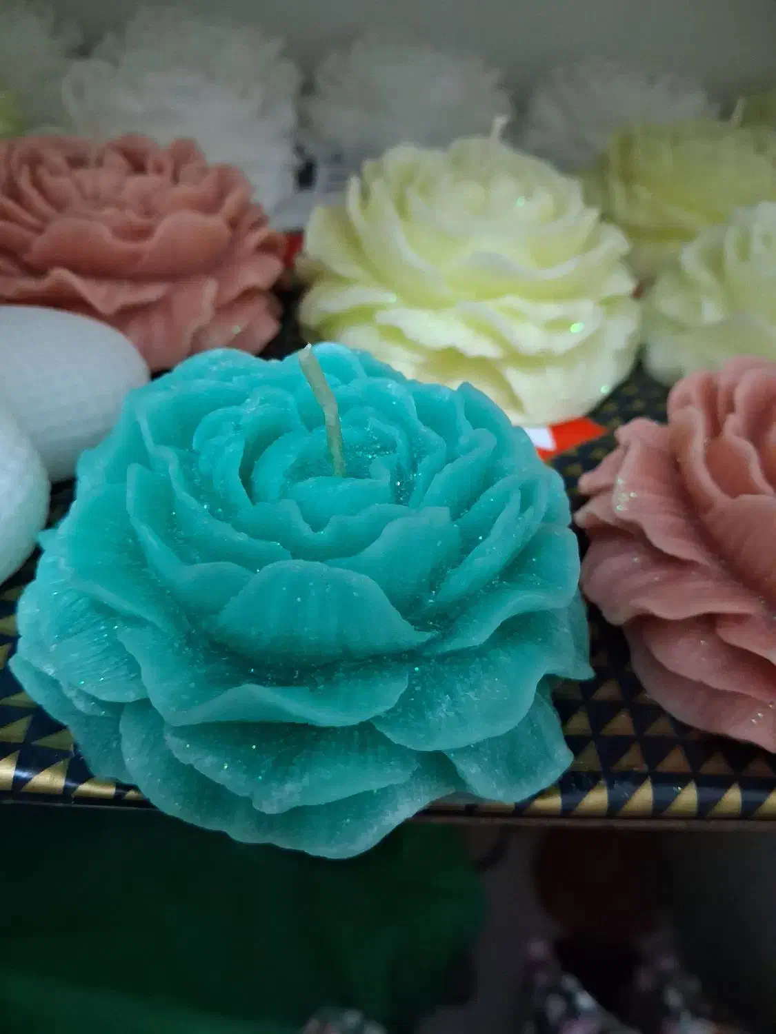 فروش شمعهای تزئینی.|صنایع دستی و سایر لوازم تزئینی|خورموج, |دیوار