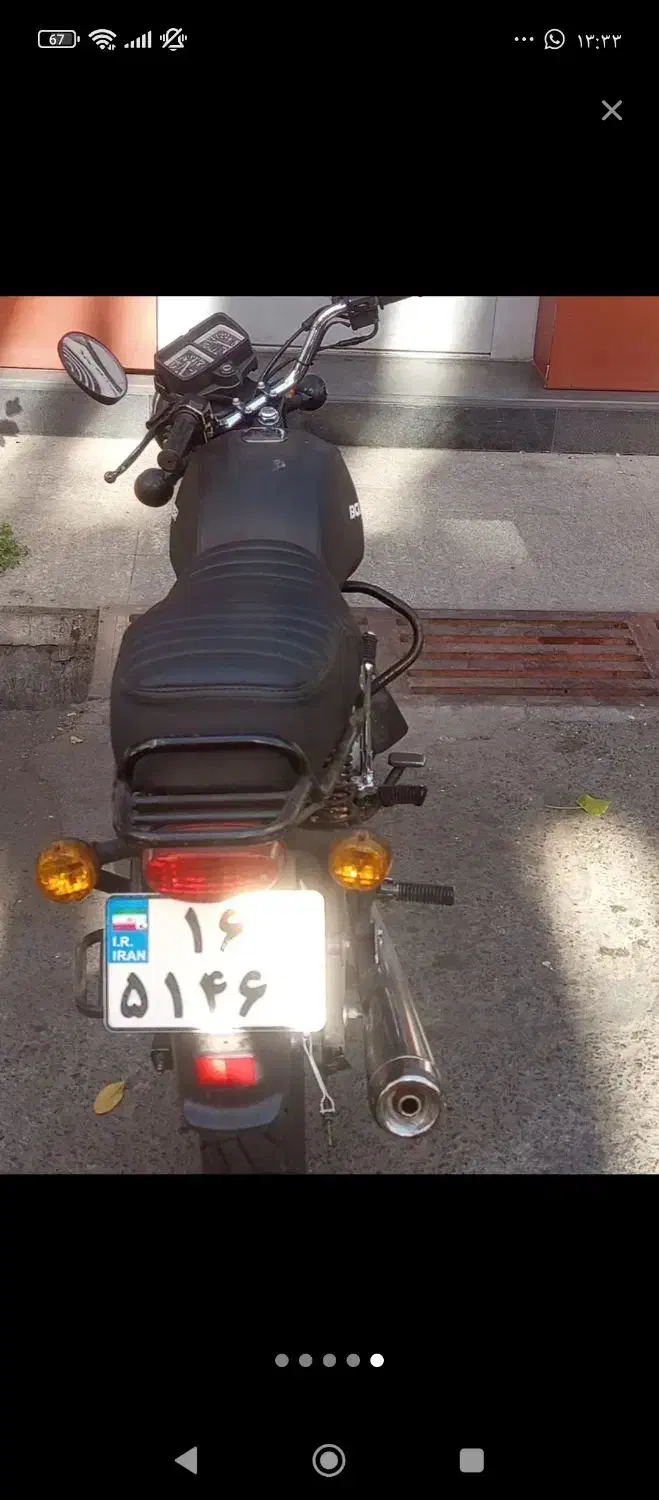 فروش باکسر ۱۲۵ هندی اصل|موتورسیکلت|تهران, فرمانیه|دیوار