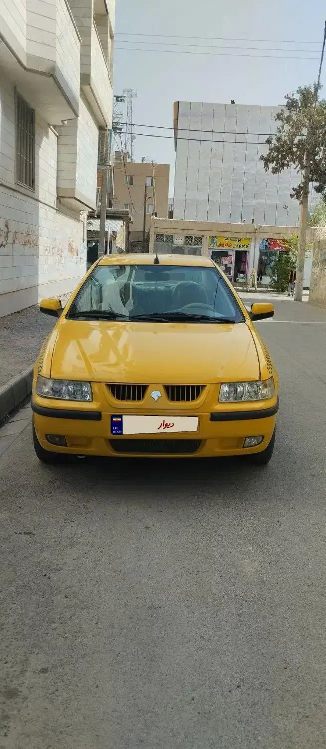 سمند تاکسیef7 دوگانه کارخانه|خودرو سواری و وانت|شیروان (خراسان), |دیوار