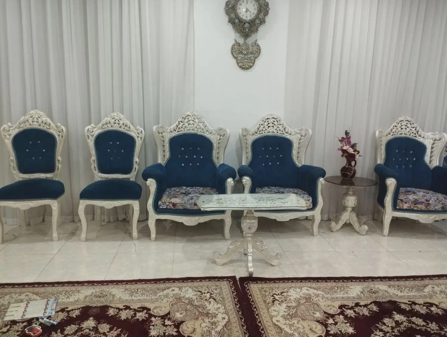 مبلمان۹نفره|مبلمان خانگی و میز عسلی|سنندج, |دیوار