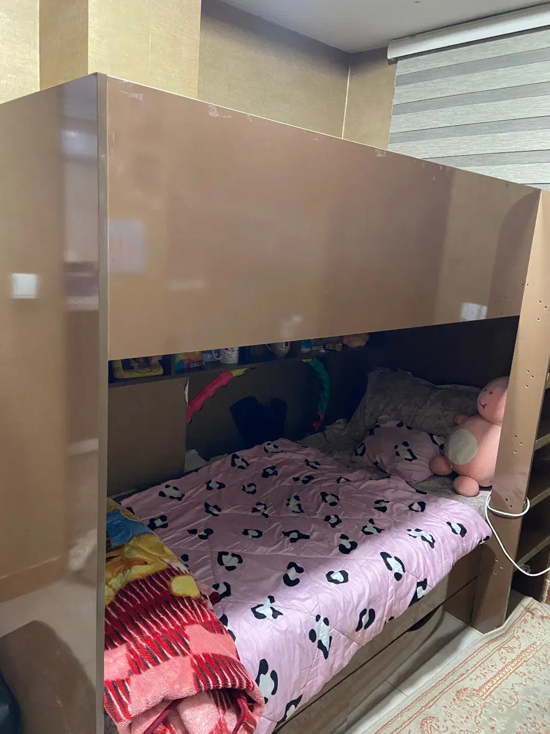 تخت دو طبقه نوجوان|تخت و سرویس خواب|قرچک, زیبا شهر|دیوار