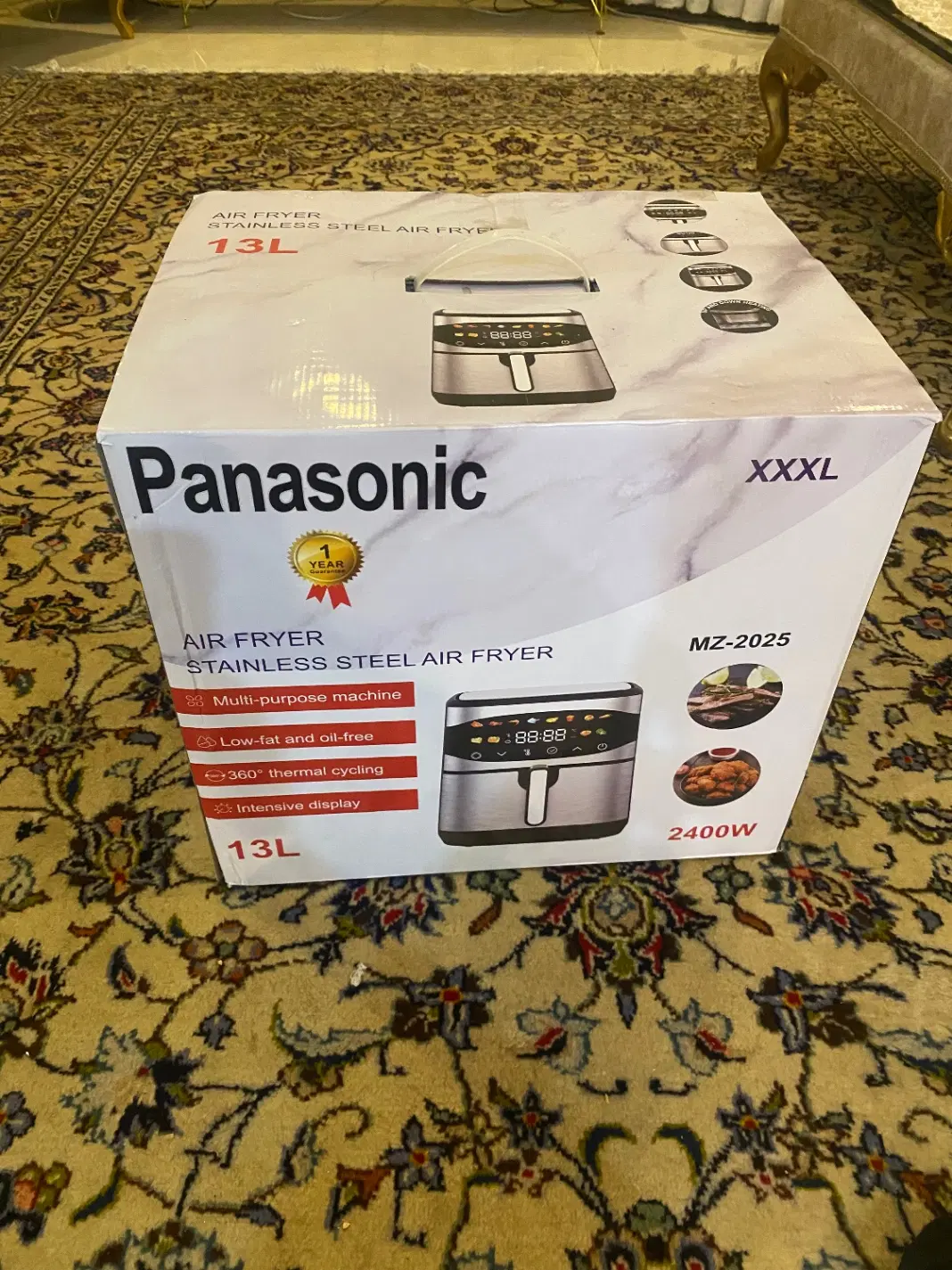هواپز پاناسونیکAir Fryer مدل mz-2025|اجاق گاز و لوازم برقی پختوپز|تهران, سید خندان (جلفا)|دیوار