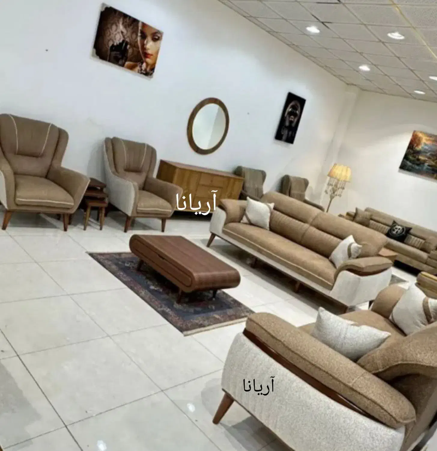 مبل آریانا نقد و اقساط// کد۴۵|مبلمان خانگی و میز عسلی|مشکین‌دشت, |دیوار