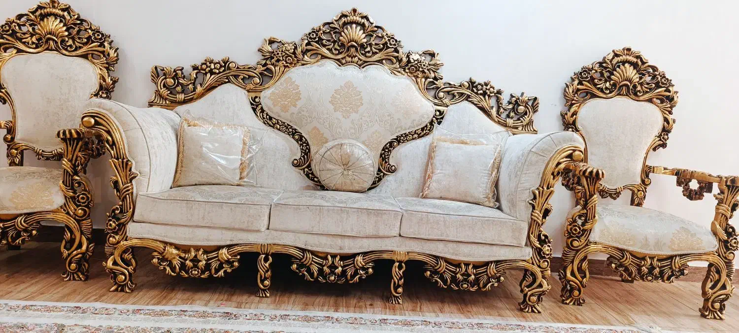 مبل پنجه شیری تر و تمیز|مبلمان خانگی و میز عسلی|محمدشهر, محمدشهر|دیوار