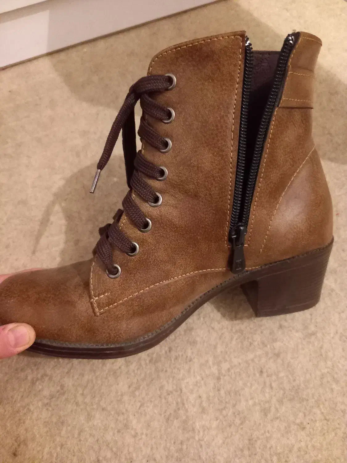 پوتین چرم|کیف، کفش، کمربند|قزوین, |دیوار