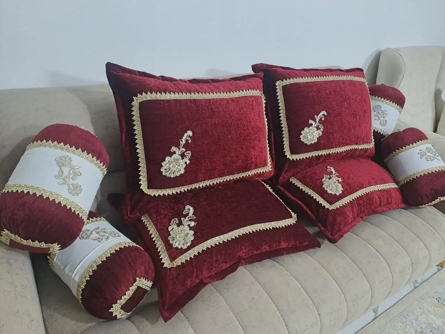 پشتی سنتی|پشتی|اصفهان, اصفهانک|دیوار