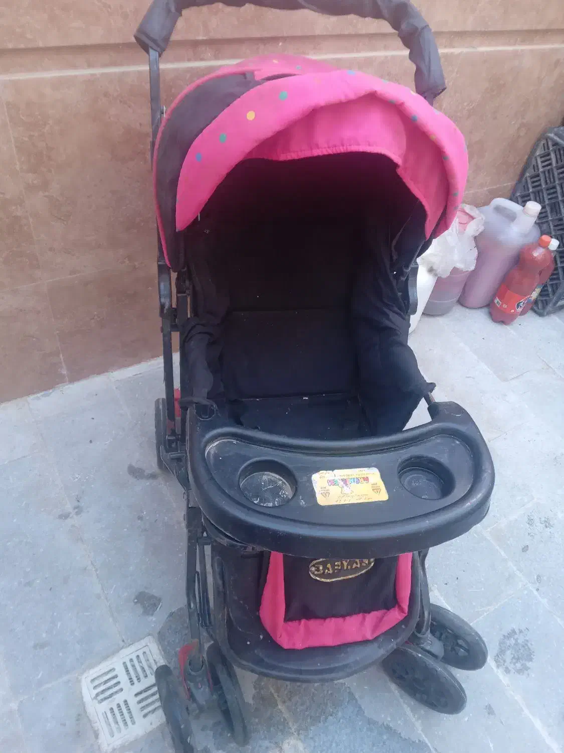 کالسکه دخترانه در حد نو|کالسکه و لوازم جانبی|چناران, |دیوار