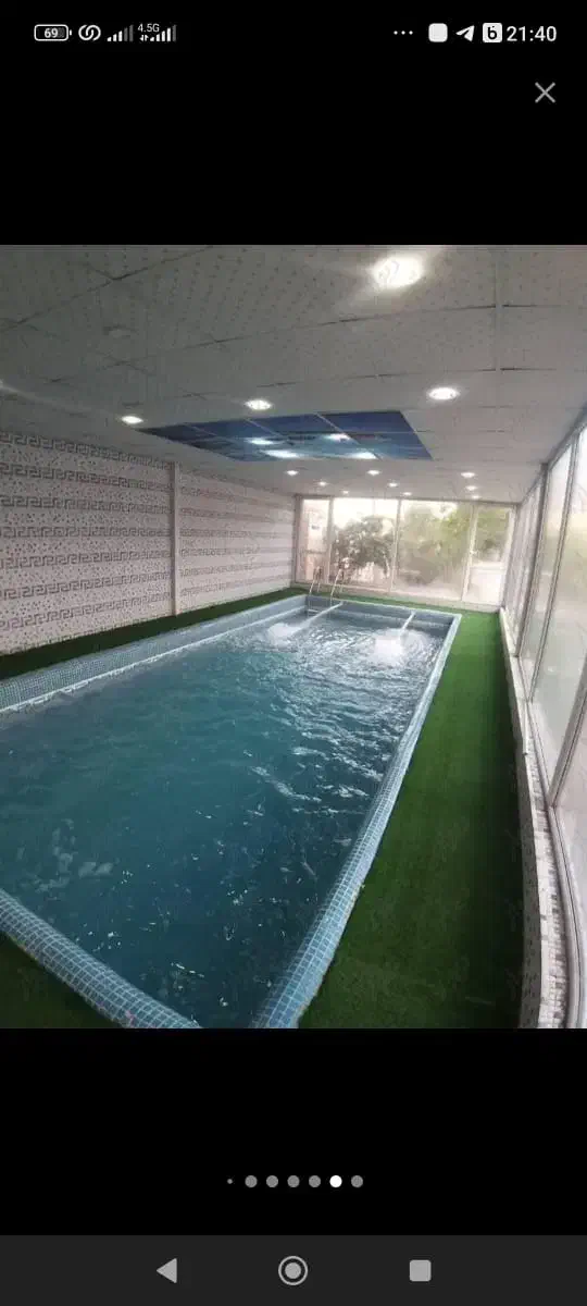 ویلا باغ استخردار سرپوشیده آبگرم اجاره روزانه|اجارهٔ کوتاه‌مدت ویلا و باغ|شهریار, کردزار|دیوار