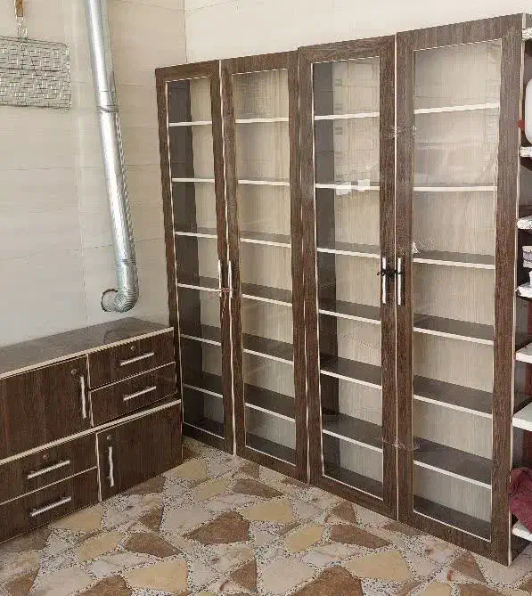 کتابخانه|کتابخانه، شلف، قفسههای دیواری|بهبهان, |دیوار