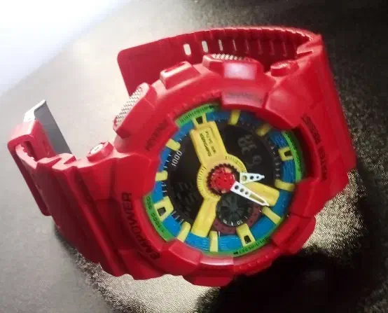 ساعت جی شاک قرمز|ساعت|چالوس, |دیوار