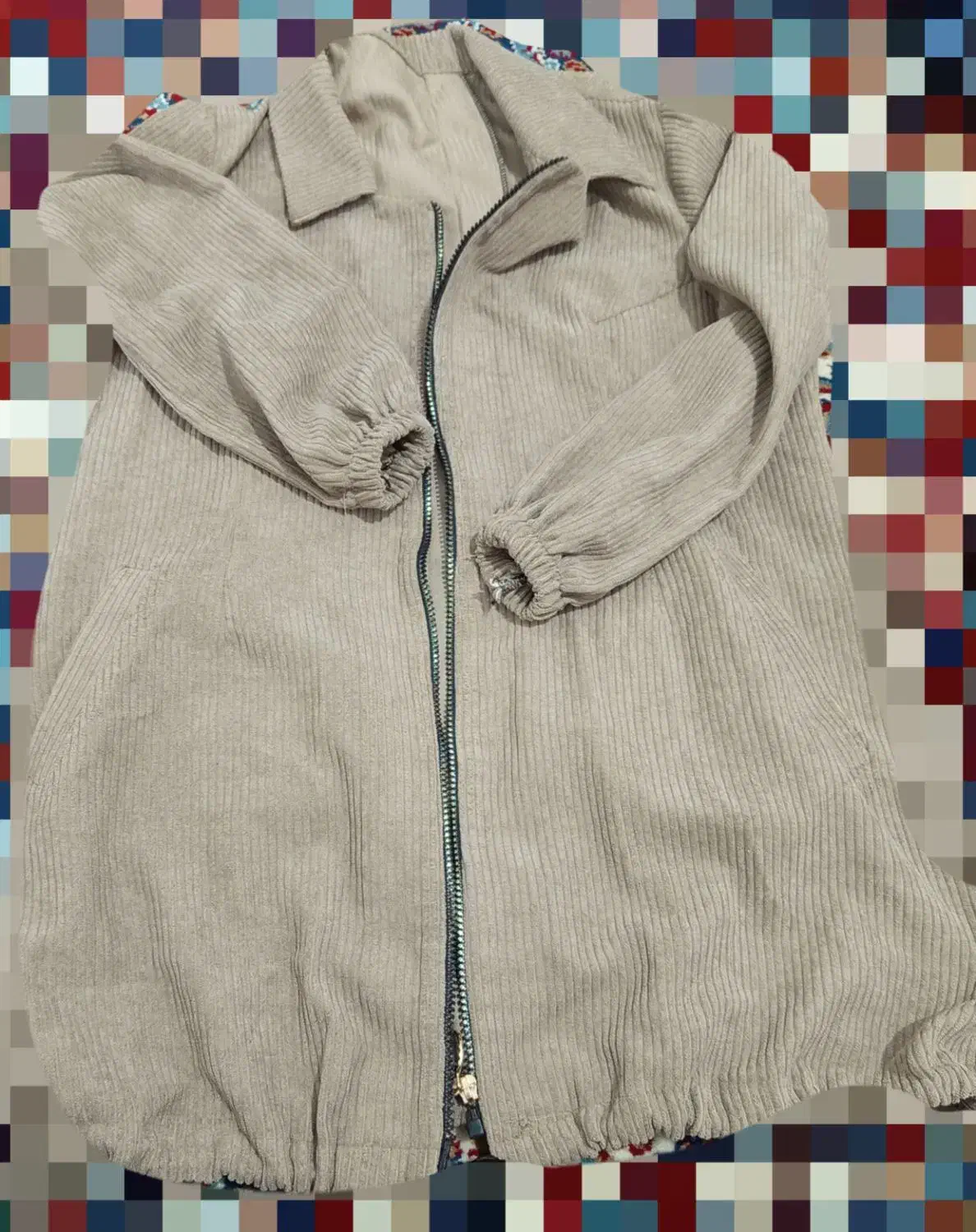 کوت پاییزی کبریتی|لباس|سنندج, |دیوار