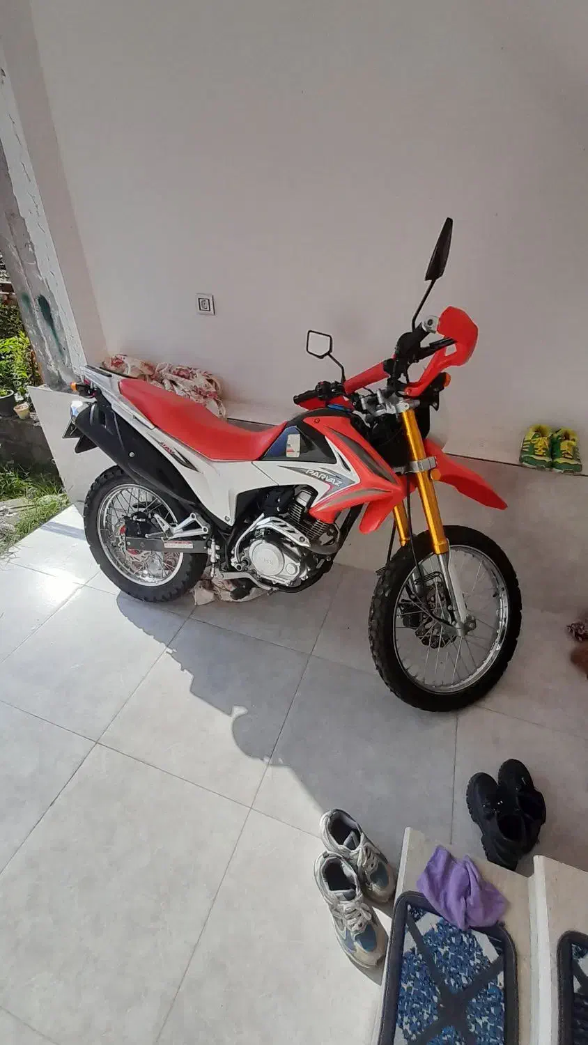 تریل طرح crf|موتورسیکلت|رودسر, |دیوار