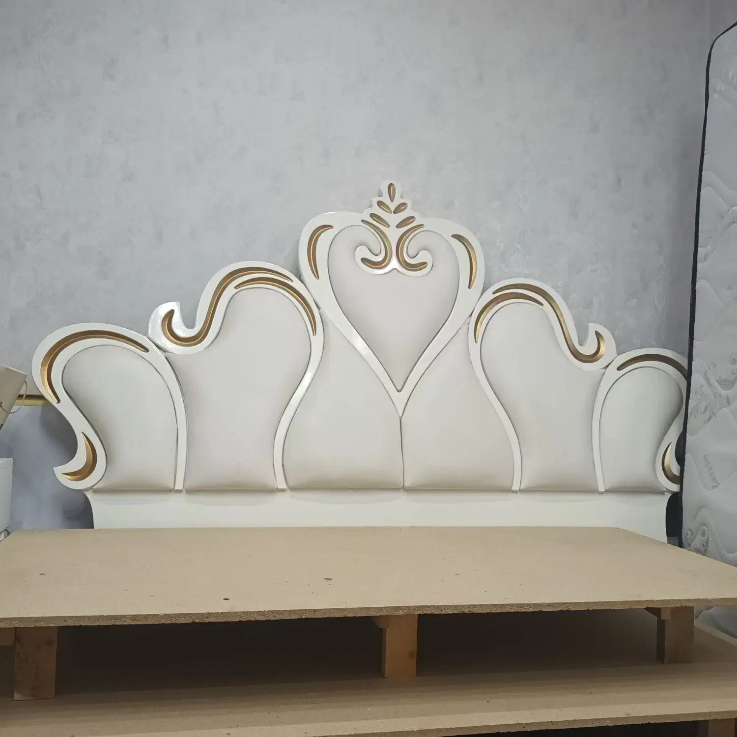 فروش تخته دو نفره MDF همراه با تشک|تشک تختخواب|سیرجان, |دیوار