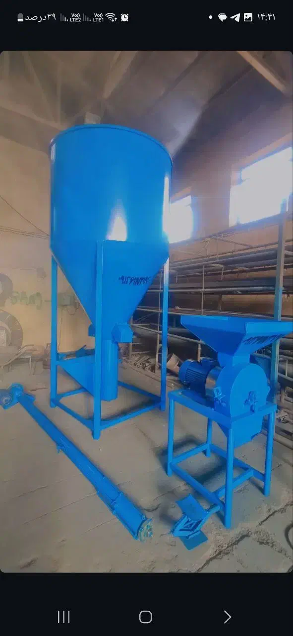 علوفه خرد کن در ظرفیت مختلف(همراه با آسیاب)|ماشین‌آلات صنعتی|مسجد سلیمان, |دیوار