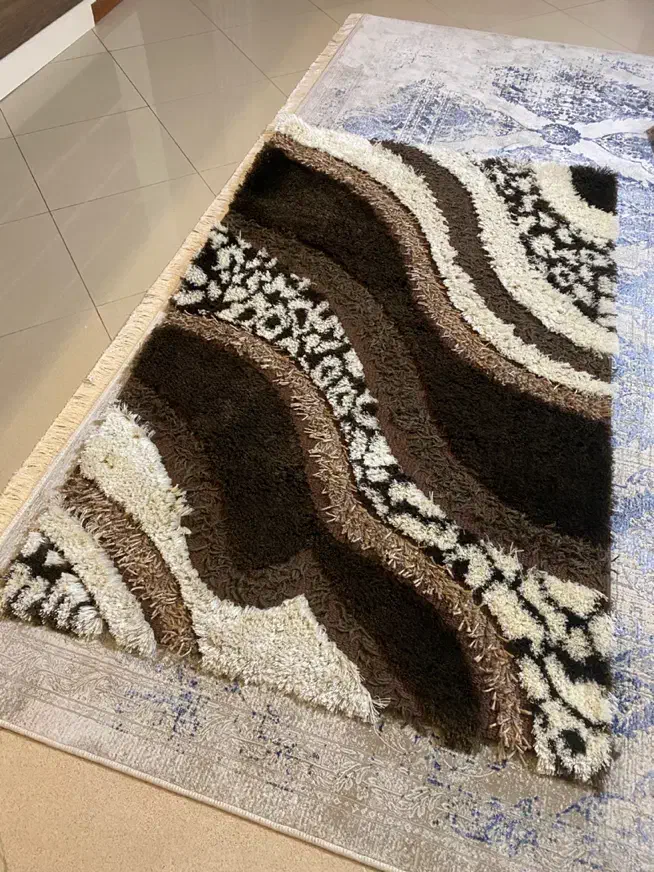 فرش 1در1ریش ریش ترک|فرش|رشت, گلسار|دیوار