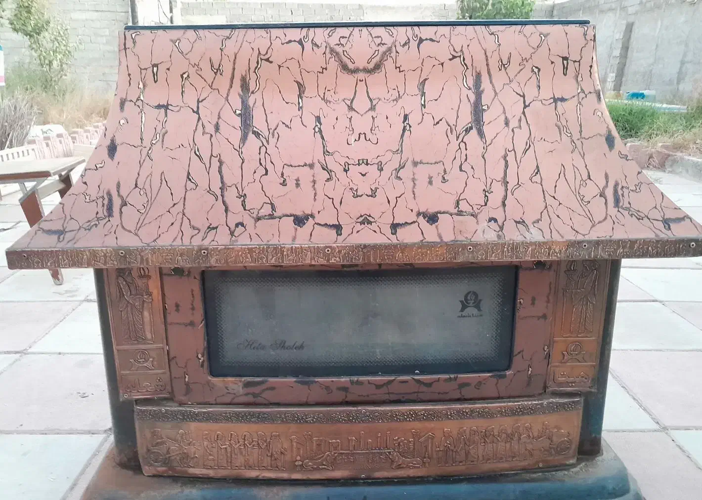 بخاری گازی بزرگ شومینه ای و مشعل گاز|بخاری، هیتر، شومینه|ماهدشت, |دیوار