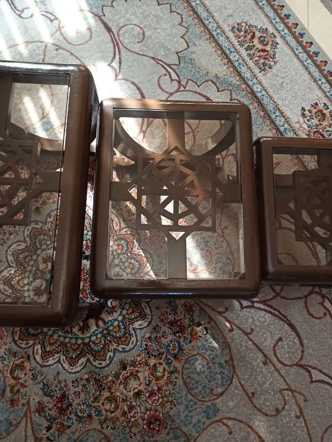 میز عسلی سه تایی نو|مبلمان خانگی و میز عسلی|قزوین, |دیوار