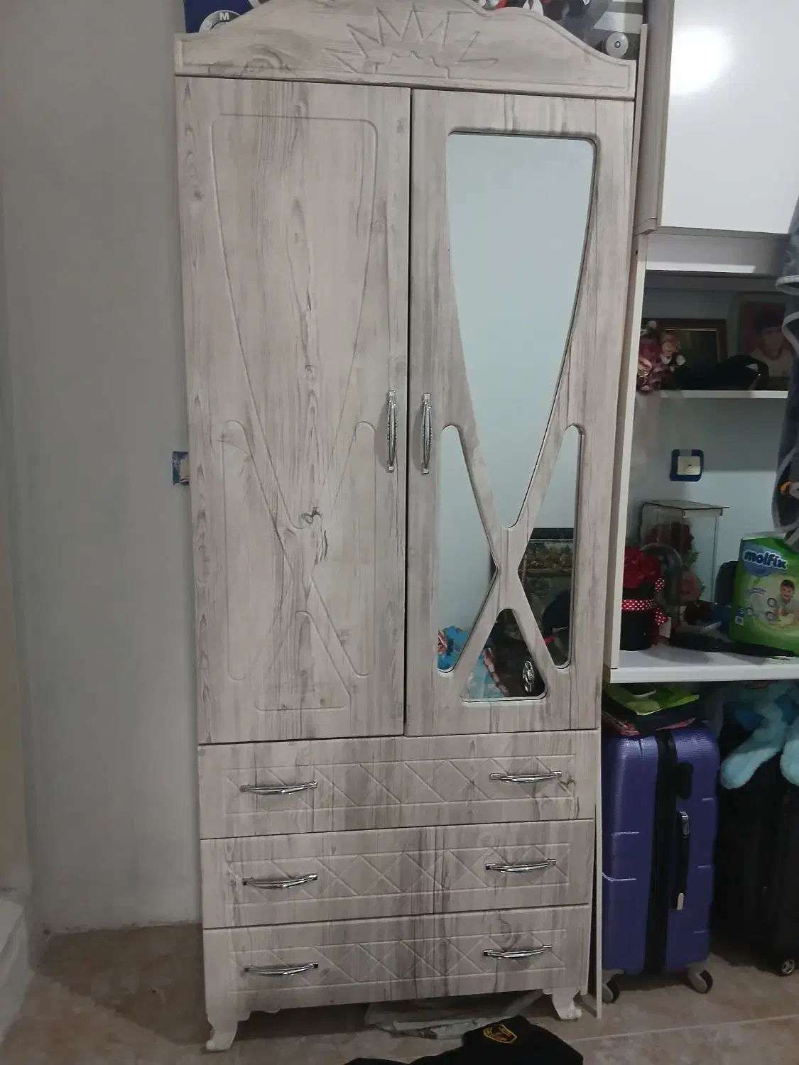 کمد لباس نو محکم جنس خوب|جاکفشی، کمد، دراور|ملارد, |دیوار