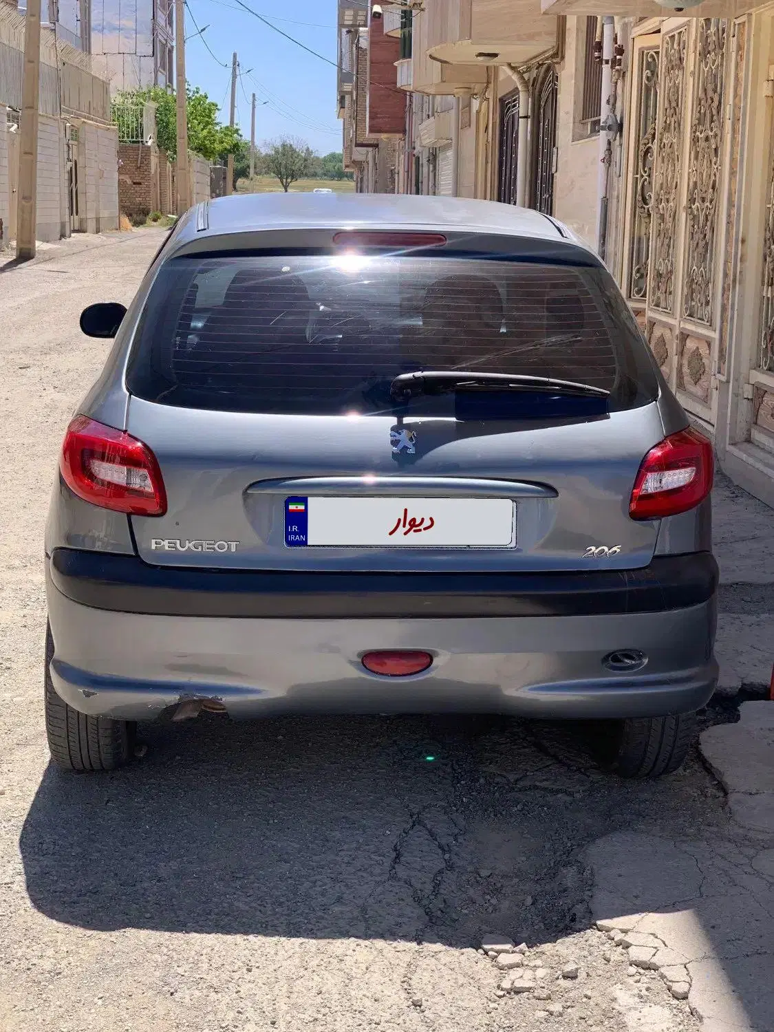 206 تیپ 2|خودرو سواری و وانت|پاوه, |دیوار