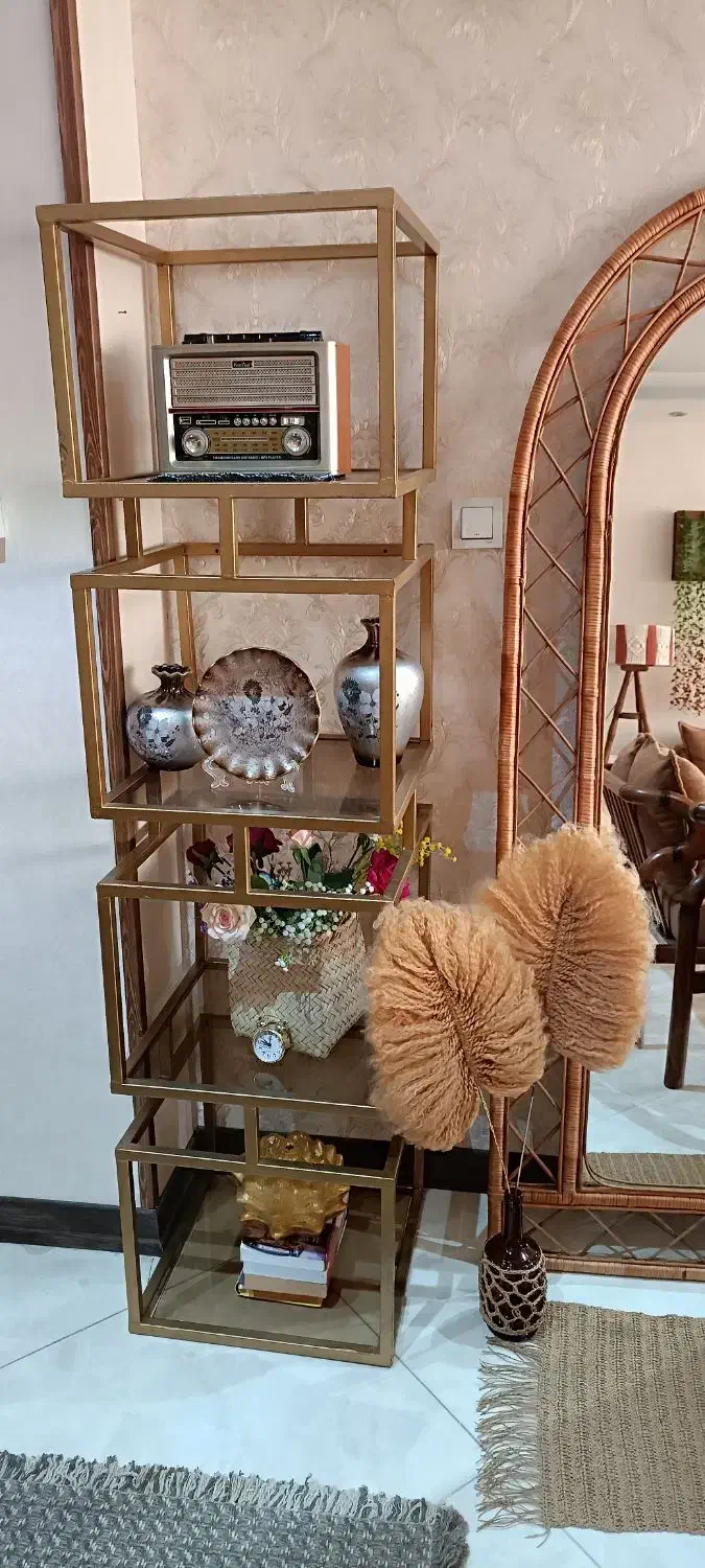 استند فلزی|کتابخانه، شلف، قفسه‌های دیواری|مشکین‌دشت, |دیوار