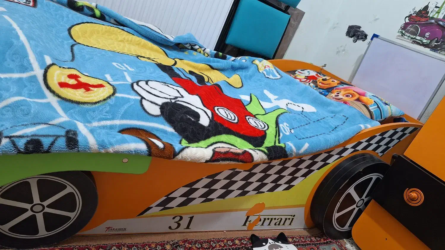 تخت خواب با دوکمد|تخت و سرویس خواب|زاهدان, |دیوار