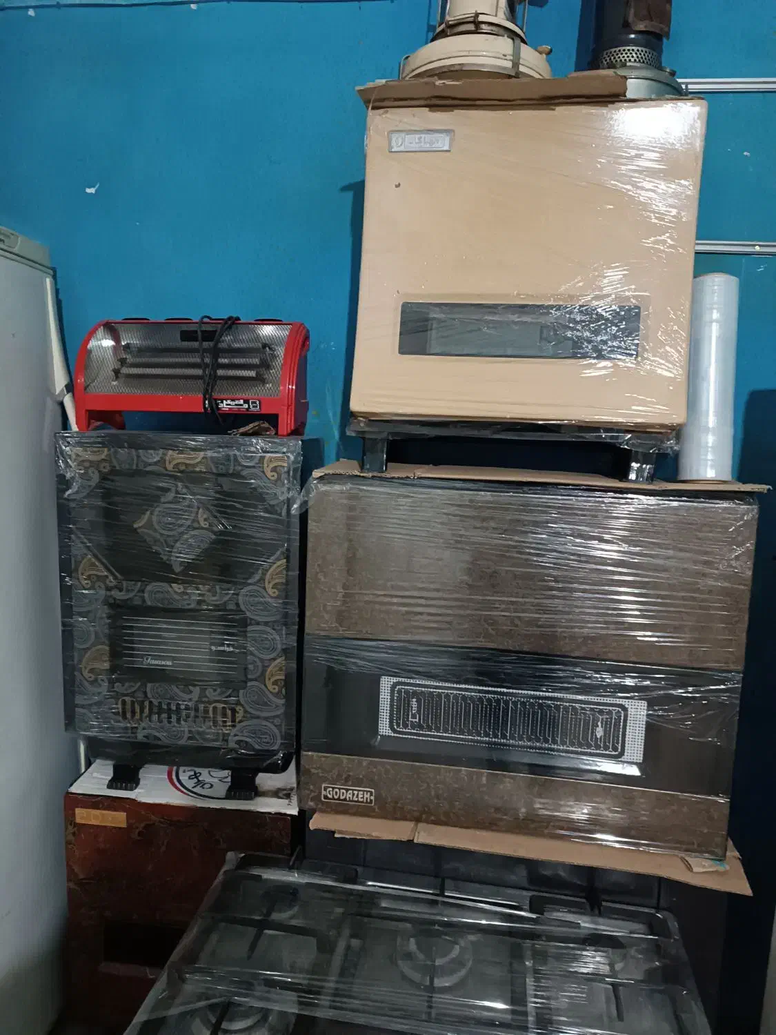 بخاری گازی|بخاری، هیتر، شومینه|عجب شیر, |دیوار