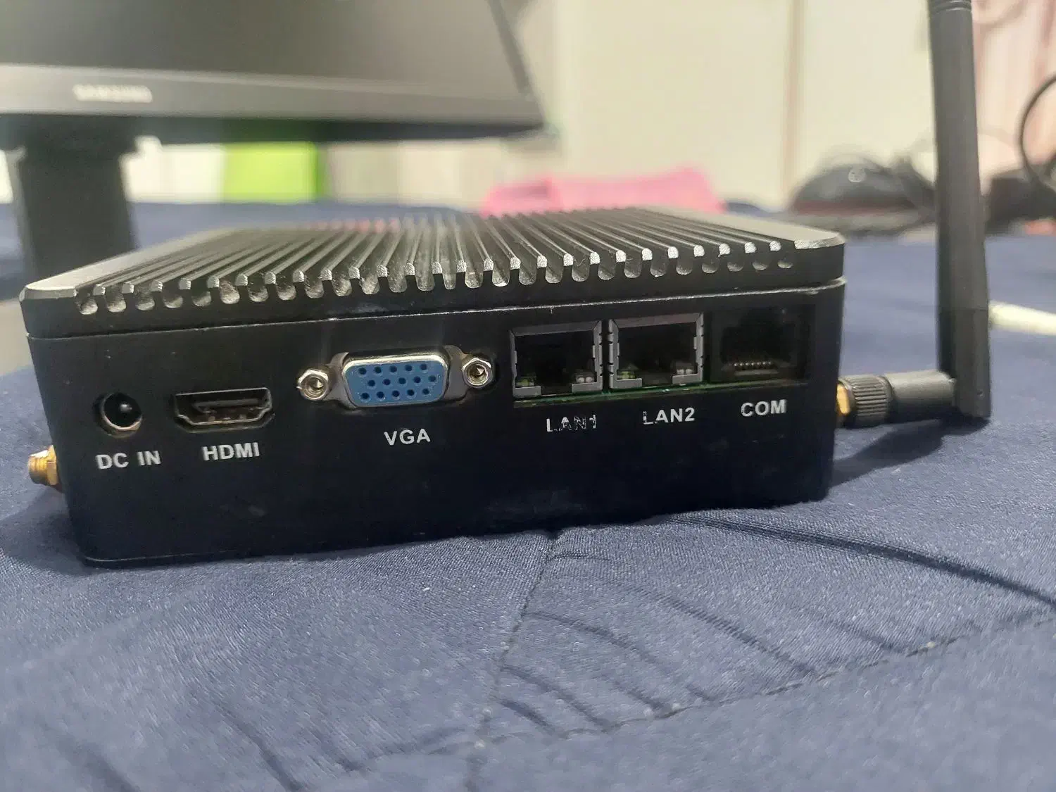 mini pc کامپیوتر مینی هترون با مانیتور کامل در حد|رایانه رومیزی|کرج, ساماندهی|دیوار