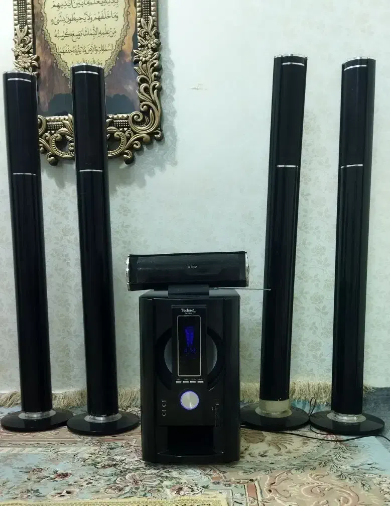 سیستم  سینما خانواده مارک تکنو|سیستم صوتی خانگی|اهواز, سپیدار|دیوار