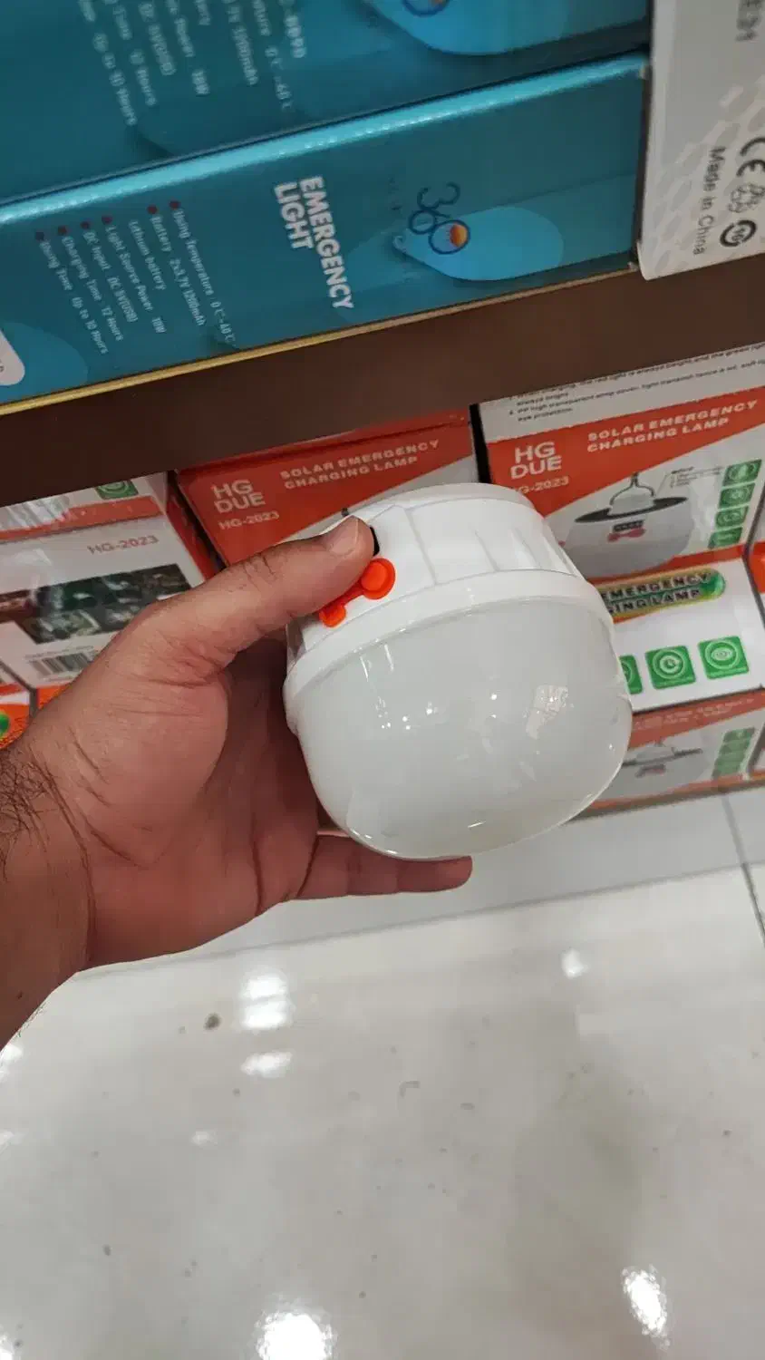 چراغ شارژی خورشیدی|کوهنوردی و کمپینگ|ایوان, |دیوار