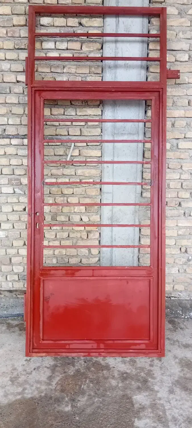 در پنجره آهنی درحد|مصالح و تجهیزات ساختمان|گمیشان, |دیوار