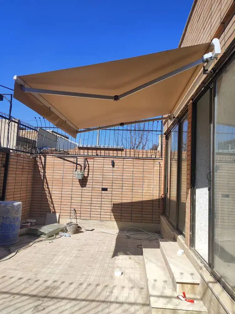 سایبان درب برقی جک بازویی قسطی|خدمات پیشه و مهارت|بم, |دیوار