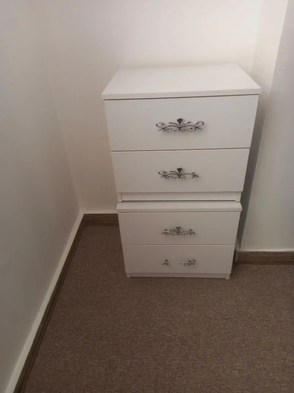 تختخواب،آینه،پاتختی|تخت و سرویس خواب|خرمدره, |دیوار