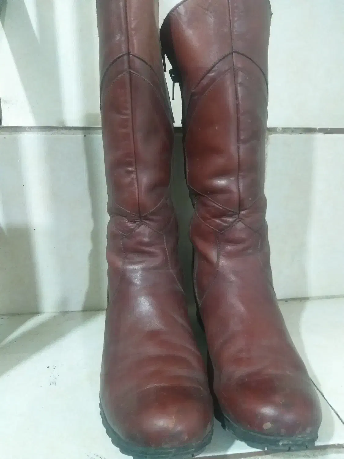 بوت چرم سایز ۳۸|کیف، کفش، کمربند|تهران, امیریه|دیوار