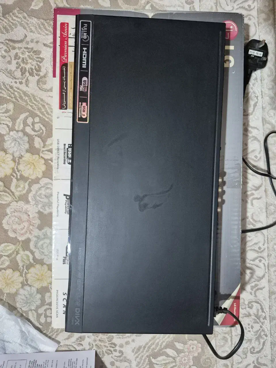 فروش DVD player پخش‌کننده دی‌وی‌دی ال‌جی|پخش‌کننده DVD و ویدیو|کرج, برغان|دیوار