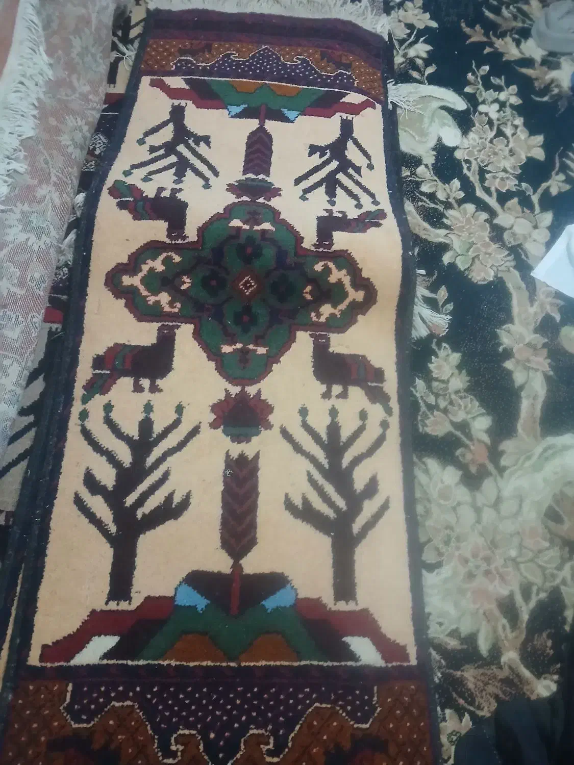 قالیچه|فرش|زهان, |دیوار