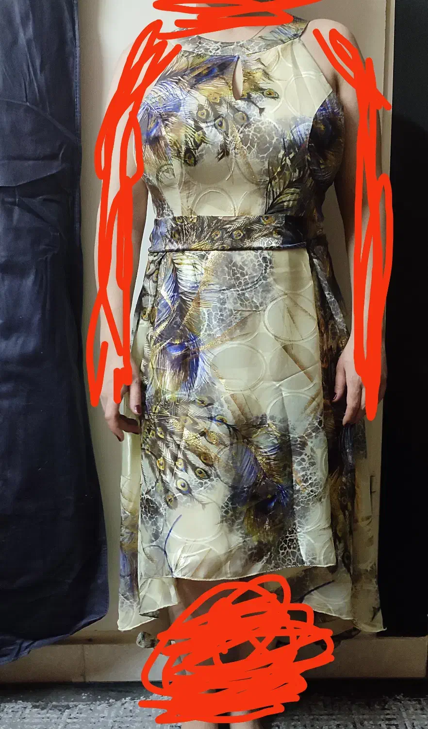 پیرهن مجلسی جنس ساتن|لباس|کرج, فاز ۴ مهرشهر|دیوار