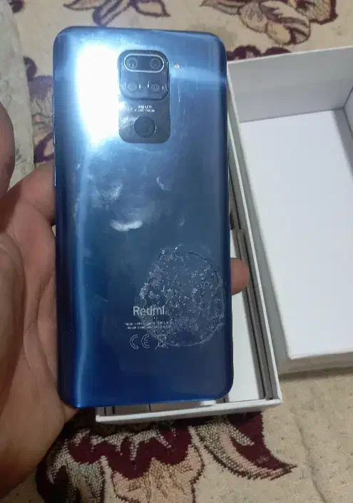 گوشی ردمی 9 با کارتن|موبایل|نسیم‌شهر, |دیوار