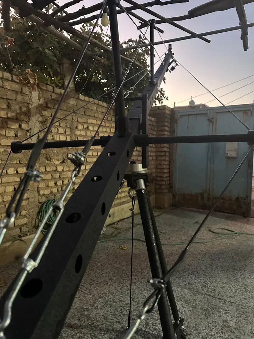 کرین شش متری پرشین با هد‌رونین|دوربین عکاسی و فیلم‌برداری|شیراز, فرگاز|دیوار