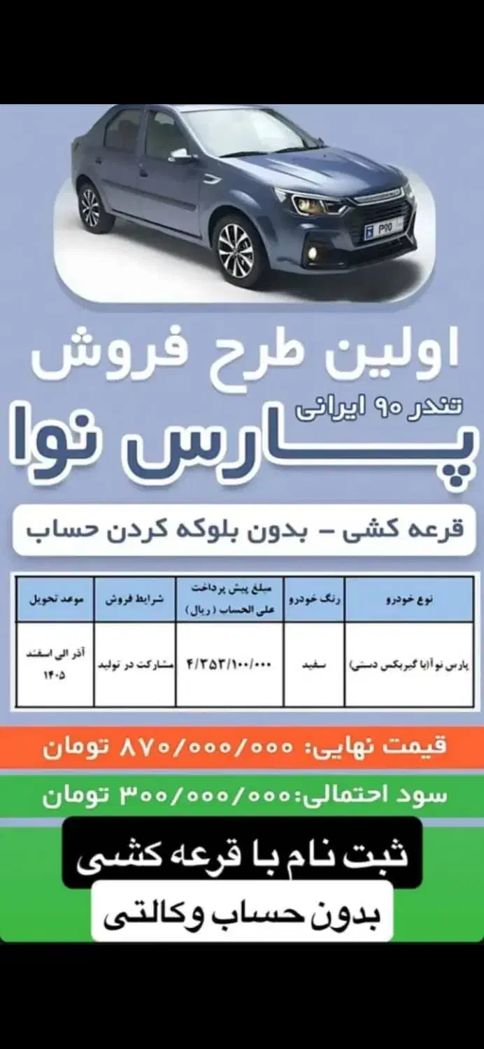 حواله پارس خودرو ( تندر ۹۰ سابق )|خودرو کلاسیک|اهواز, زندوکیلی|دیوار