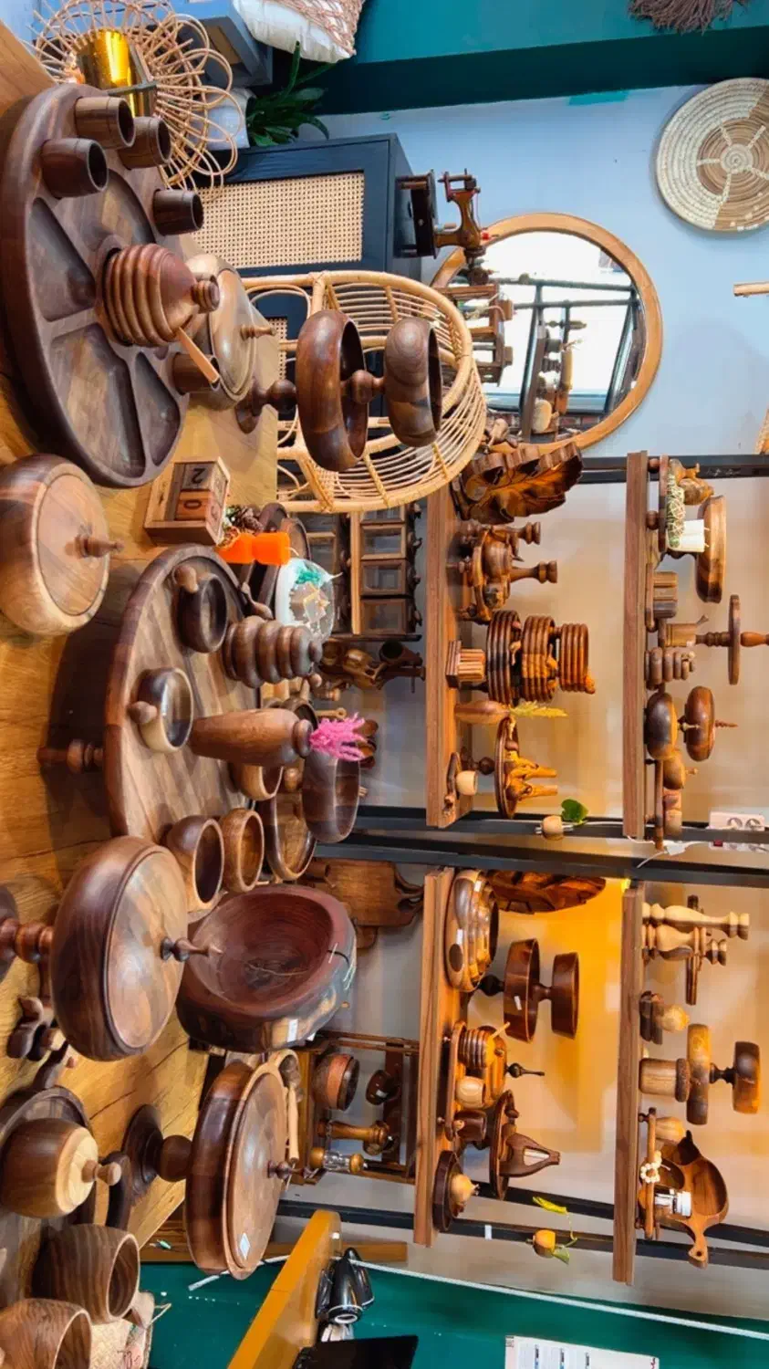 سرویس پذیرایی چوبی|ظروف سرو و پذیرایی|سیرجان, |دیوار