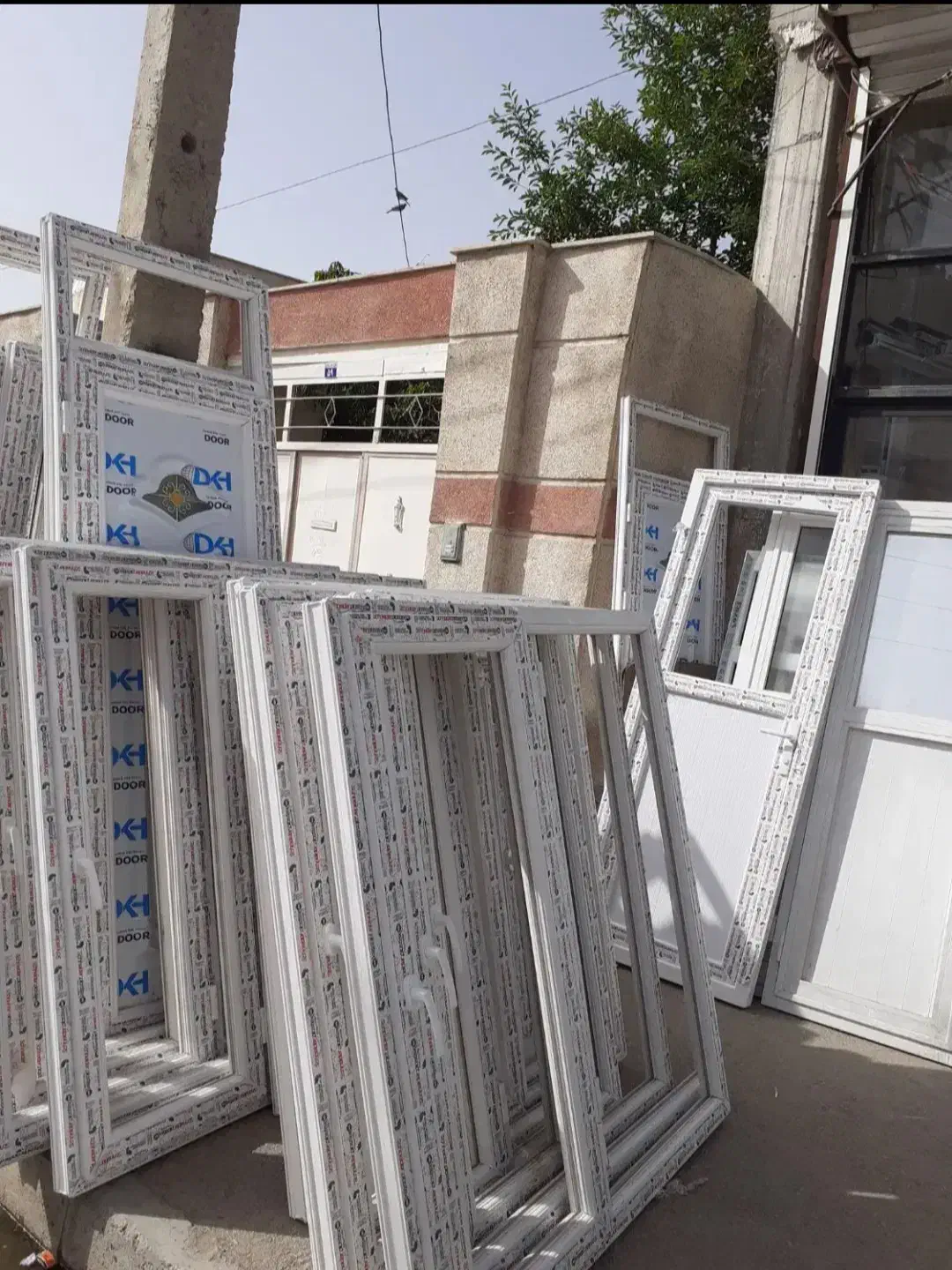 درب و پنجره یو پی وی سی|مصالح و تجهیزات ساختمان|اردبیل, |دیوار