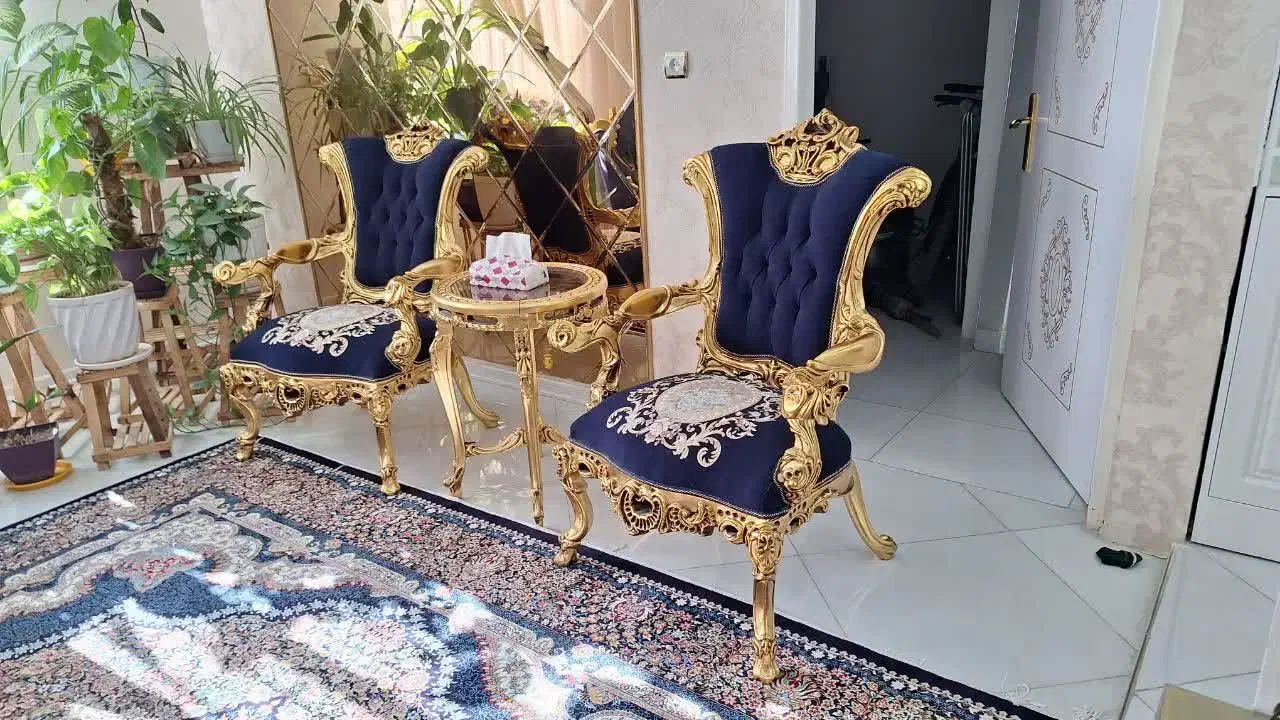 مبل ۷نفره تمیز چوب راش در حد نو|مبلمان خانگی و میز عسلی|شاندیز, |دیوار