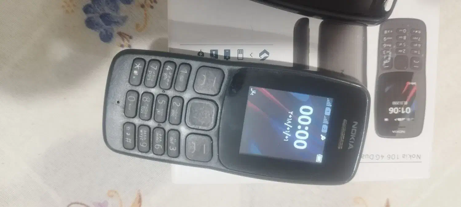 نوکیا ۱۰۶ دوسیمکارت|موبایل|کرمان, |دیوار