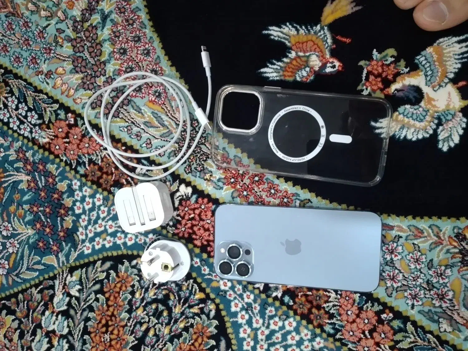 گوشی آیفن۱۳پرو مکس تک سیم ۲۵۶|موبایل|مریوان, |دیوار