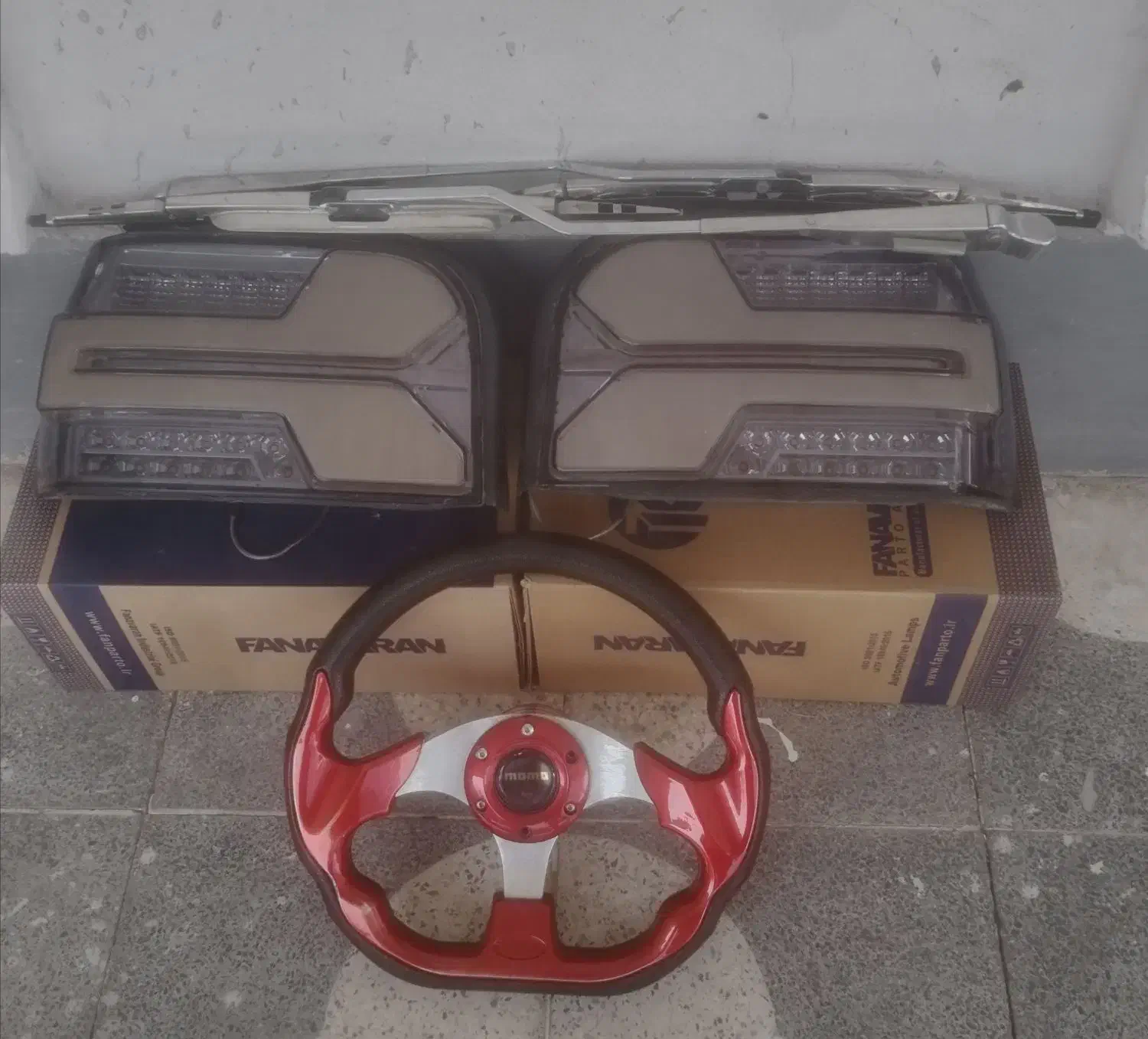 پراید فرمان اسپرت چراغ7رنگ مولتی کلر تیغه برفپاکن|قطعات یدکی و لوازم جانبی|شیراز, دروازه قران|دیوار