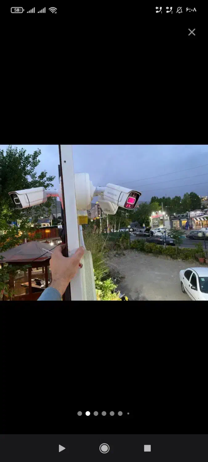 پکیج دوربین مداربسته باصدا رنگی مهلت تست رایگان|دوربین مداربسته|رشت, نامجو|دیوار